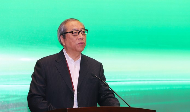 全国人大常委会委员、中国法学会副会长张苏军作主旨演讲