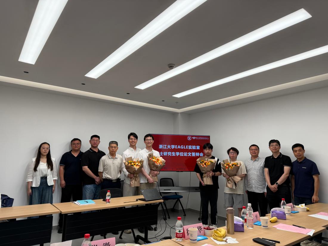 顾铭、邵子睿、徐鸿嘉三位博士研究生学位论文答辩现场