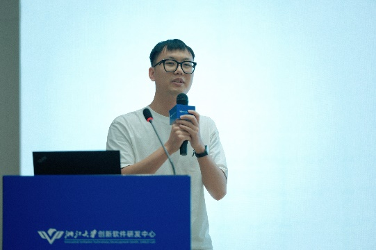 学生技术分享环节现场